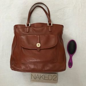 Tory Burch Large Leather Tote